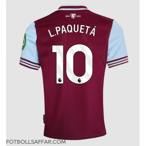 West Ham United Lucas Paqueta #10 Hemmatröja 2024-25 Kortärmad